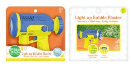 12 pieces Battery Operated Light Up Bubble Blaster - Bubbles