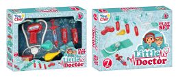 24 pieces Doctor Play Set With Light - Girls Toy Sets