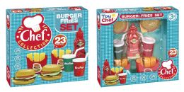 24 pieces BurgeR-Fries Set - Girls Toy Sets