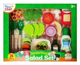 12 pieces Garden Fresh - Salad Set - Girls Toy Sets
