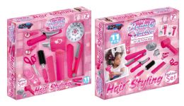 9 pieces Hair Styling Set - Girls Toy Sets