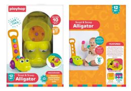 6 pieces Scoot N Whirl Gator - Baby Toys