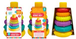 16 pieces Stacking Rings - Baby Toys