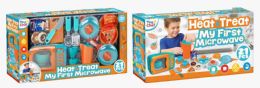 8 pieces Heat & Treat My First Microwave - Baby Toys
