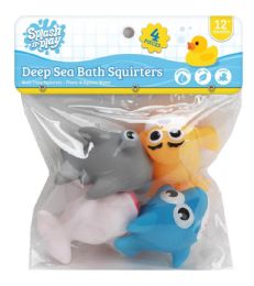 24 pieces Deep Sea Bath Squirters - 4 Pcs - Goggles & Pool Toys