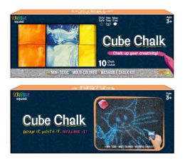 24 pieces Cube Chalk Set - Chalk,Chalkboards,Crayons