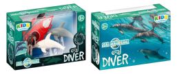 24 pieces Scuba Diver - Dolphins - Goggles & Pool Toys