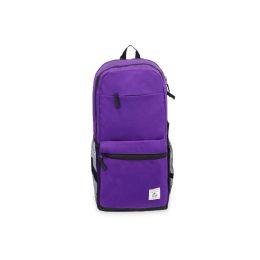 20 Pieces 18" Modern Laptop Backpack in Dark Purple - Backpacks 18" or Larger