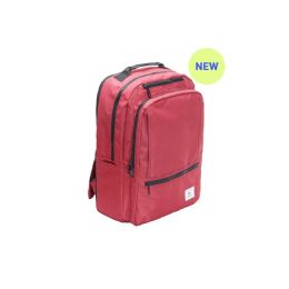 20 Pieces 18" Luggage Laptop Backpack in Burgundy - Backpacks 18" or Larger