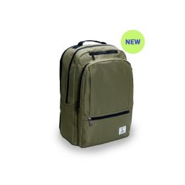20 Pieces 18" Luggage Laptop Backpack in Olive - Backpacks 18" or Larger