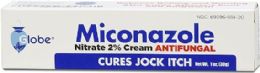 144 pieces Globe Miconazole 2% Cream  1 oz - First Aid For Donation