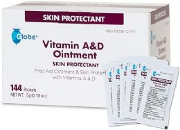 6 pieces Globe Vitamin A&d Ointment Unit Dose 144/box  5g - First Aid For Donation