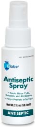 24 pieces Globe Antiseptic Spray 2 Fl oz - First Aid For Donation