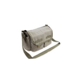 20 Pieces Unisex Canvas Messenger Bag - Large Olive - Shoulder Bags & Messenger Bags