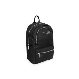 10 Pieces 11.5" Compact handbag backpack in Black - Backpacks 15" or Less