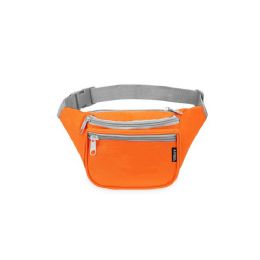 50 Pieces 11.5 inch Signature Waist Tab Label Small In Orange - Fanny Pack