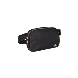 20 Pieces 7.5 inch Premium Waste - Standard In Black/gold - Fanny Pack
