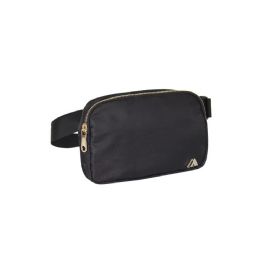 20 Pieces 9 inch Premium Waste - Large In Black/gold - Fanny Pack