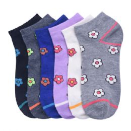 432 Pairs Mamia Spandex Ankle Socks Size 6-8 Summer - Girls Ankle Sock