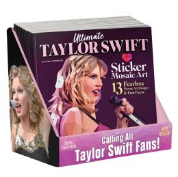 12 pieces 10-Copy Display - Ultimate Taylor Swift Sticker Mosaic Art - Coloring & Activity Books