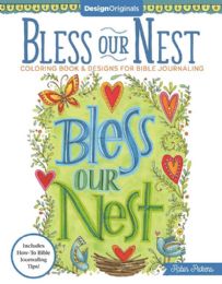 12 pieces Bless Our Nest Coloring Book - 32 FaitH-Affirming Designs - Coloring & Activity Books