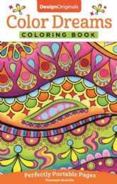 12 pieces Color Dreams Coloring Book - Take Along Adult Coloring - Coloring & Activity Books