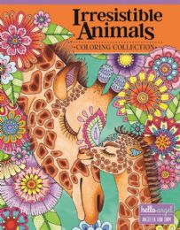 12 pieces Hello Angel Irresistible Animals Coloring Collection - Coloring & Activity Books