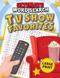 12 pieces Ultimate Wordsearch - Tv Show Favorites - Large Print - Coloring & Activity Books