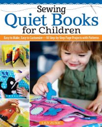 12 pieces Sewing Quiet Books For Children - SteP-BY-Step Projects - Coloring & Activity Books