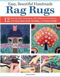 12 pieces Easy, Beautiful Handmade Rag Rugs - Patterns & Projects - Coloring & Activity Books