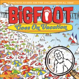 12 pieces Bigfoot Goes On Vacation (sc) - Kid's Puzzle Adventure Book - Crosswords, Dictionaries, Puzzle books