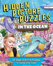 12 pieces Hidden Picture Puzzles - In The Ocean - Seek & Find Puzzles - Crosswords, Dictionaries, Puzzle books