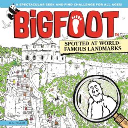 12 pieces Bigfoot Spotted At WorlD-Famous LandmarkS- Puzzle Story Book - Crosswords, Dictionaries, Puzzle books