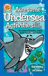 12 pieces Awesome Undersea Activities For Kids -Puzzle & Activity Book - Crosswords, Dictionaries, Puzzle books