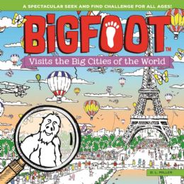 12 pieces Bigfoot Visits The Big Cities Of The WorlD- Puzzle Adv Book - Crosswords, Dictionaries, Puzzle books