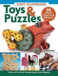 12 pieces Easy Handmade Toys & Puzzles - 35 Wood Projects & Patterns - Crosswords, Dictionaries, Puzzle books