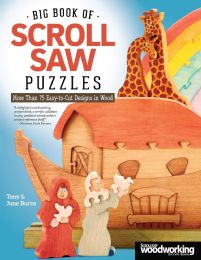 12 pieces Big Book Of Scroll Saw Puzzles - Over 75 Easy Designs - Crosswords, Dictionaries, Puzzle books