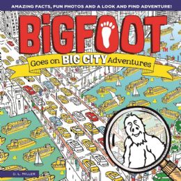 12 pieces Bigfoot Goes On Big City Adventures - Kid's Puzzle Adventure - Crosswords, Dictionaries, Puzzle books