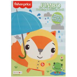 24 pieces Coloring Book Fisher Price In 24pc Display Box - Coloring & Activity Books