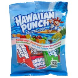 18 Wholesale Hawaiian Punch Candy Chews 3 Oz Peg Bag