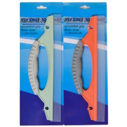 24 pieces Squeegee Deluxe Flexible 11.5in With Comfort Hand Grip 2ast Clr/clean Tcd - Store