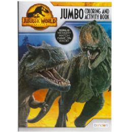 24 pieces Coloring Book Jurassic World In 24pc Display Box Pp - Coloring & Activity Books