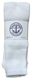 1500 Pairs Yacht & Smith Cotton Tube Sock Solid White Size 9-15 - Mens Tube Sock