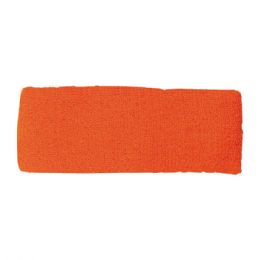 24 Wholesale Cotton Terry Cloth Headband ORANGE