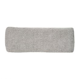 24 Pieces Cotton Terry Cloth Headband GREY - Fitness and Athletics