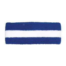 24 Pieces Cotton Terry Cloth Headband RYL-WT - Fitness and Athletics