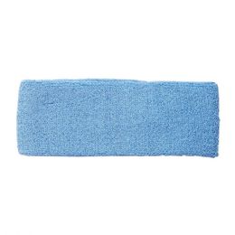 24 Pieces Cotton Terry Cloth Headband BLUE - Fitness and Athletics