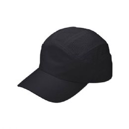24 of Casual Style Brushed Microfiber & Running Cap Black