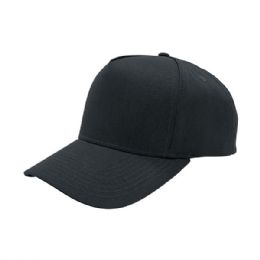 24 of Poly Cotton Twill Cap Charcoal
