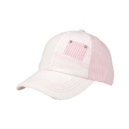 24 of Youth Low Profile (uns) Retro Denim Cap Pink